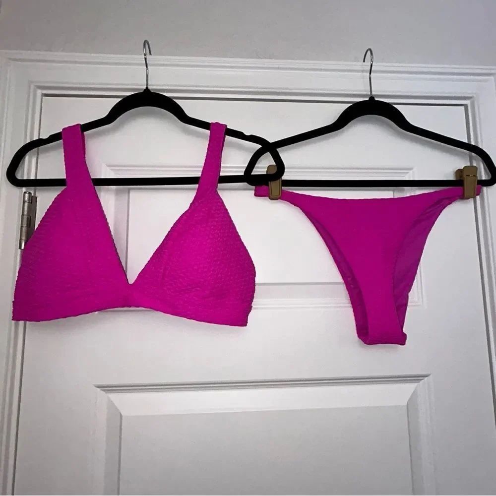 Infamous Swim Cheeky Thong 2 Pc. Swimsuit Bikini Set